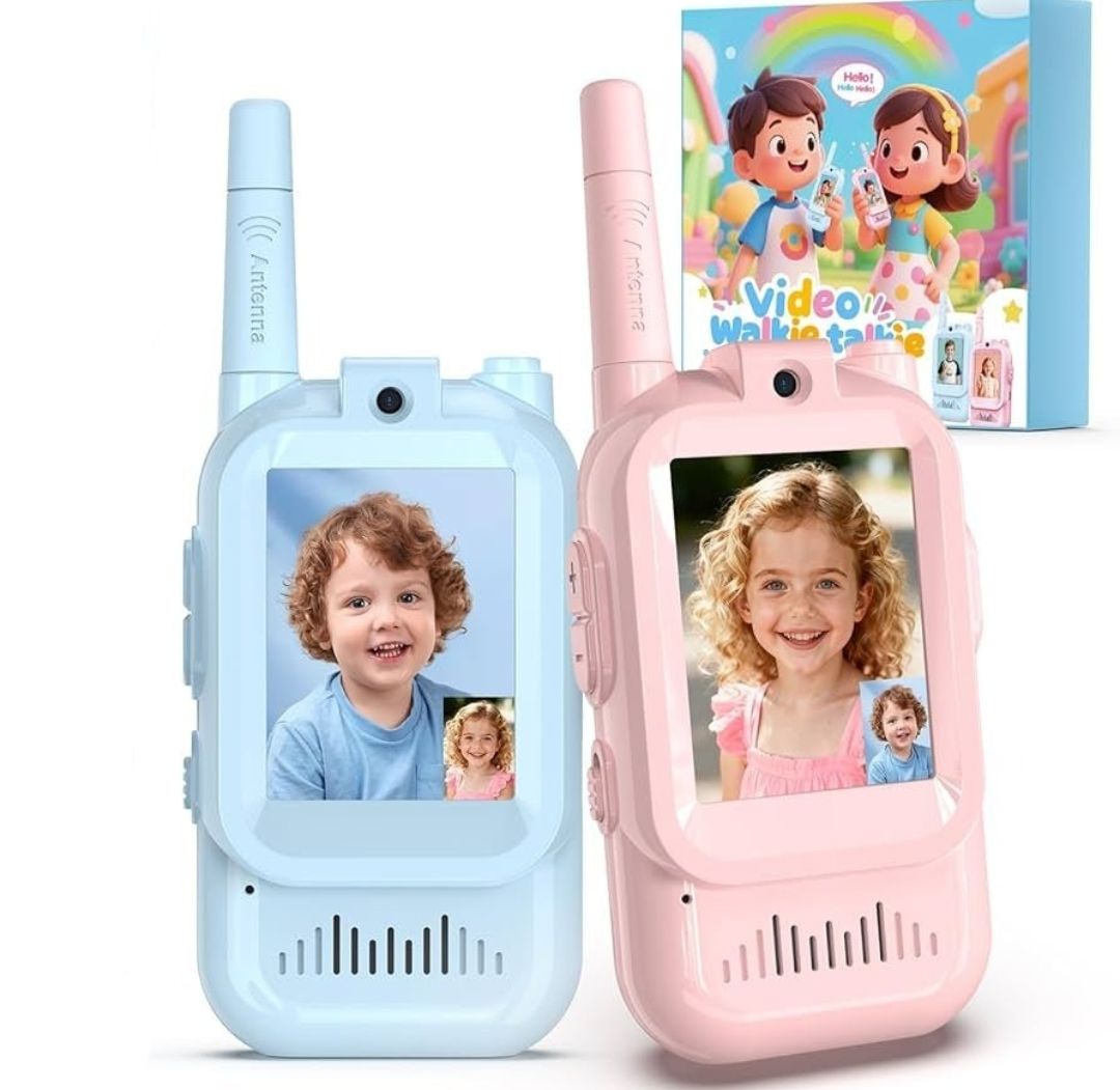 Children Video Walkie Talkie Toy Set Interactive Communication Gadget Electronic Interphone Device For Kids Play And Outdoor Fun