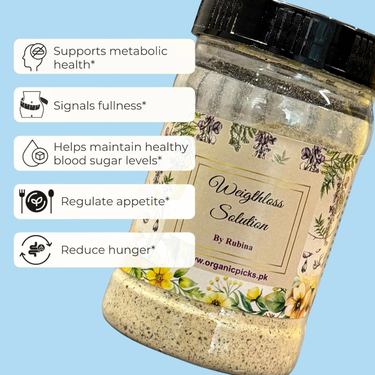 Dr. Rubina Weight Loss Solution | Herbal Slimming, Digestion & Energy Support Formula