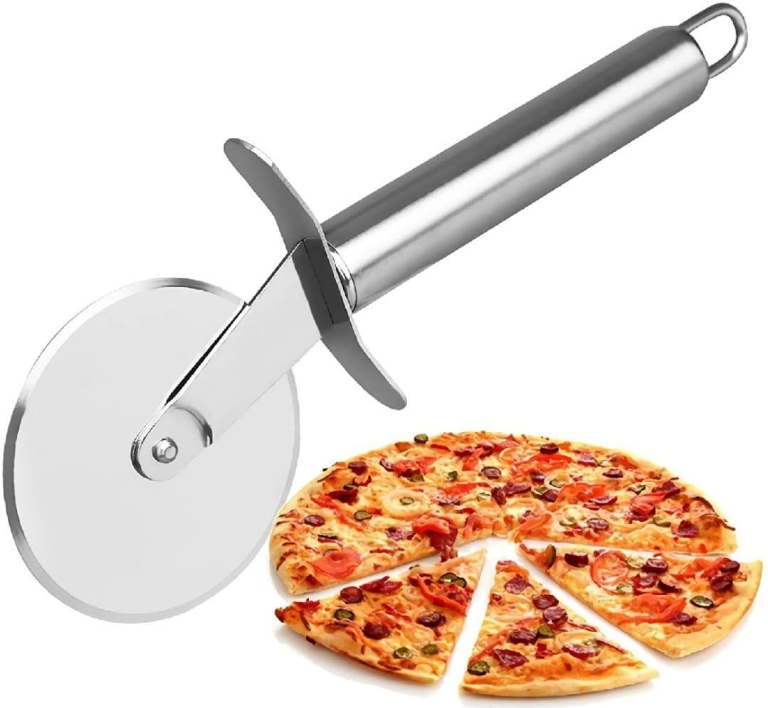 Stainless Steel Pizza Single Wheel Cut Tools Household Pizza Knife Cake Tools Wheel Use For Waffle Cookies