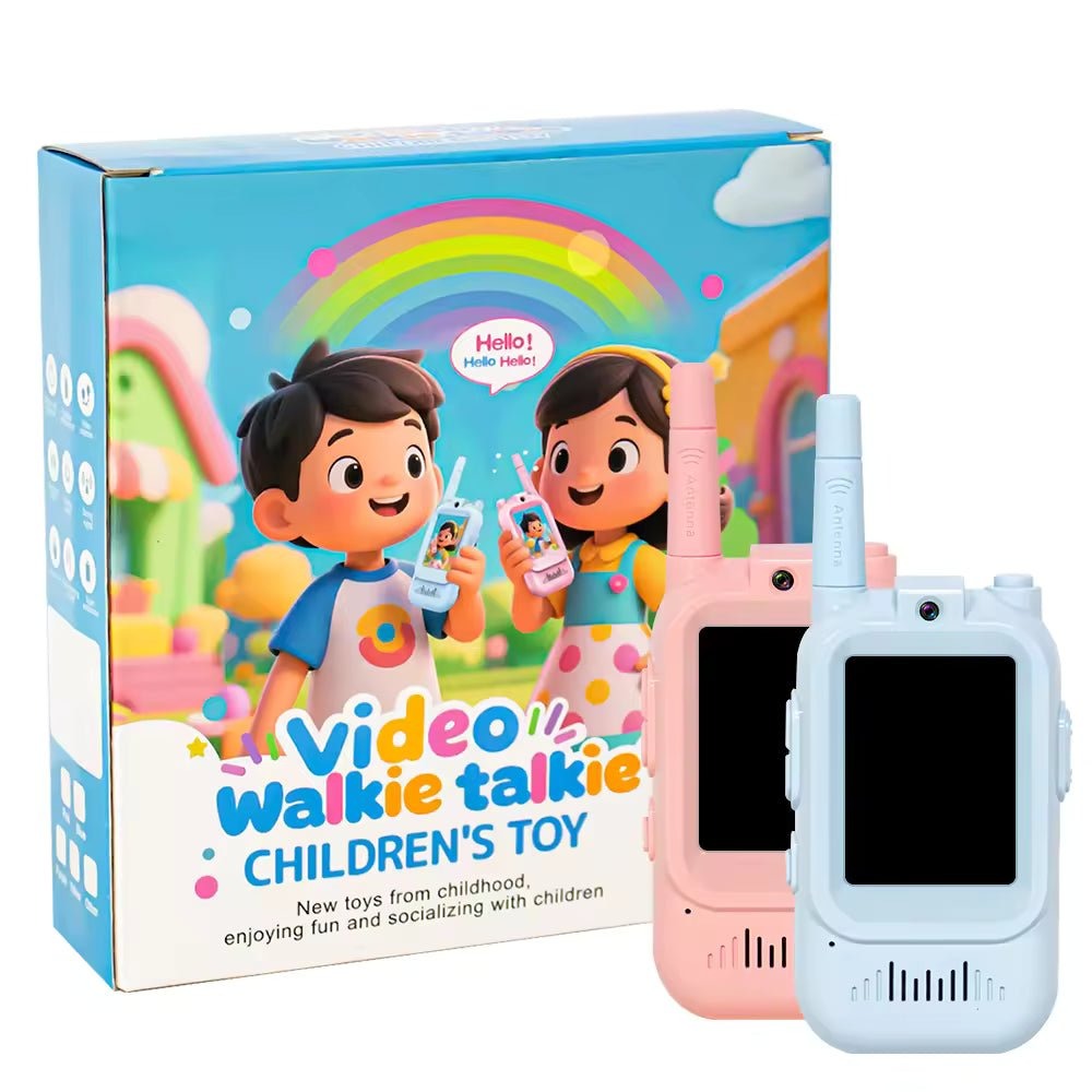 Children Video Walkie Talkie Toy Set Interactive Communication Gadget Electronic Interphone Device For Kids Play And Outdoor Fun